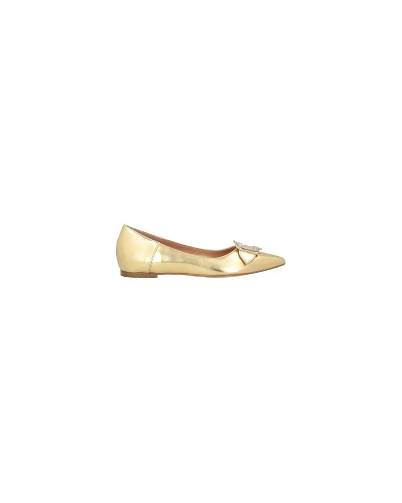 Moschino SCHUHE - Ballerinasauf YOOX.COM Gold