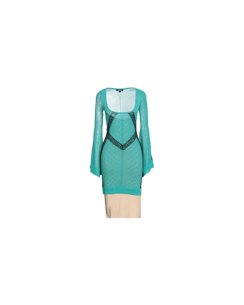 Just Cavalli KLEIDER - Mini-Kleiderauf YOOX.COM Tūrkis
