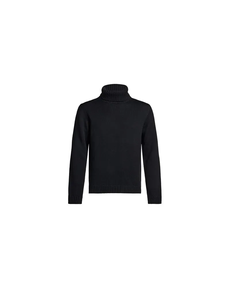 Zanone STRICKWAREN - Rollkragenpulloverauf YOOX.COM Schwarz