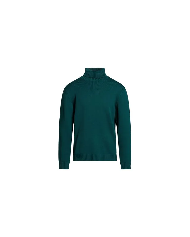 Zanone STRICKWAREN - Rollkragenpulloverauf YOOX.COM Dunkelgrün