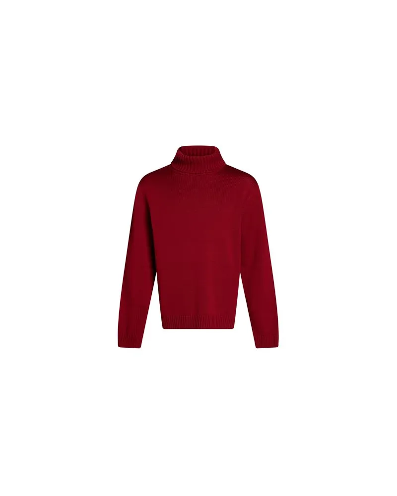 Zanone STRICKWAREN - Rollkragenpulloverauf YOOX.COM Ziegelrot