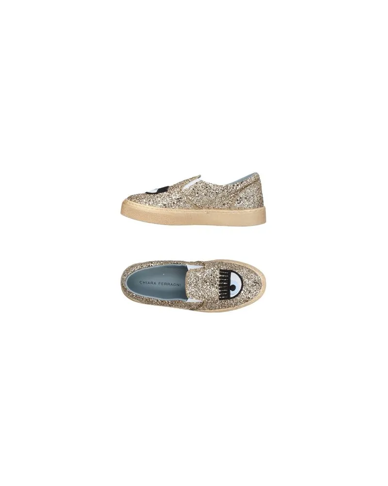 Chiara Ferragni SCHUHE - Sneakersauf YOOX.COM Gold