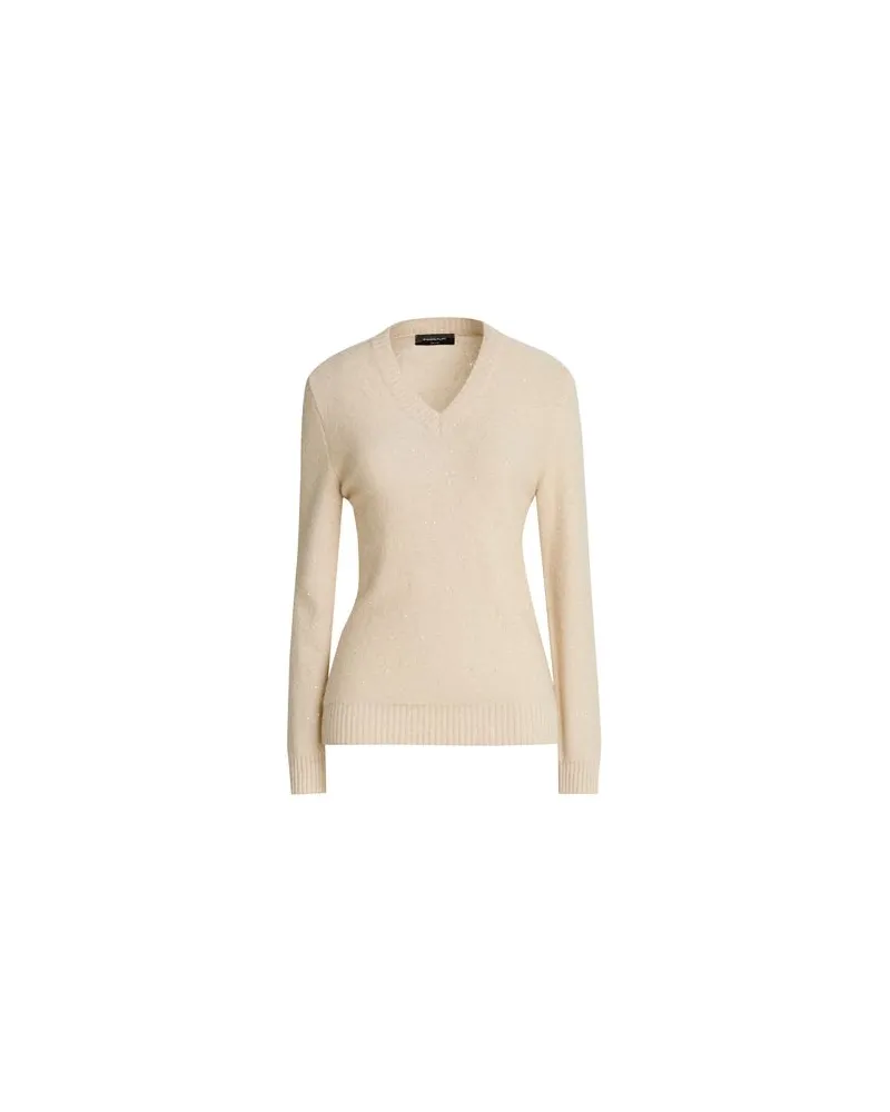 Fabiana Filippi STRICKWAREN - Pulloverauf YOOX.COM Beige