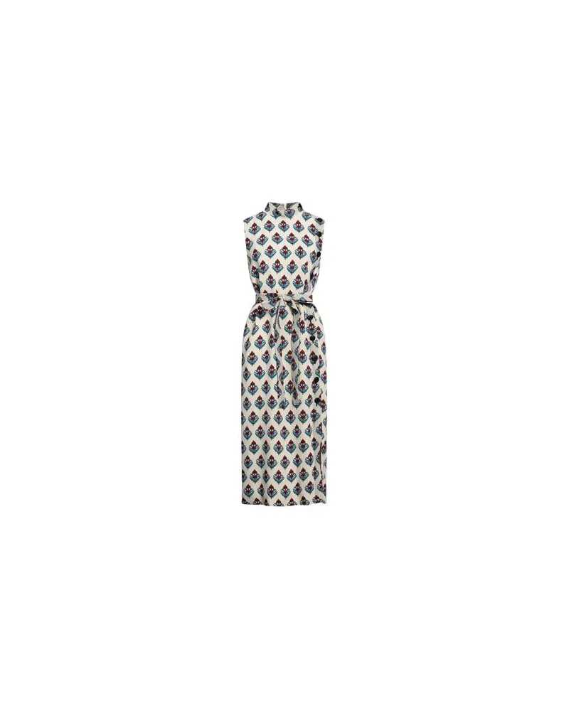 Tory Burch KLEIDER - Midi-Kleiderauf YOOX.COM Cremeweiß