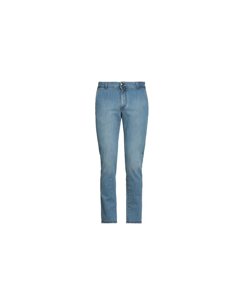 Luigi Borrelli HOSEN & RÖCKE - Jeanshosenauf YOOX.COM Blau