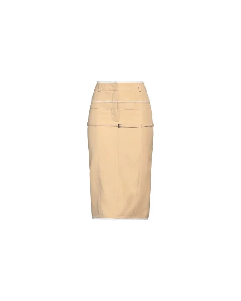 Jacquemus HOSEN & RÖCKE - Midi-Röckeauf YOOX.COM Sand