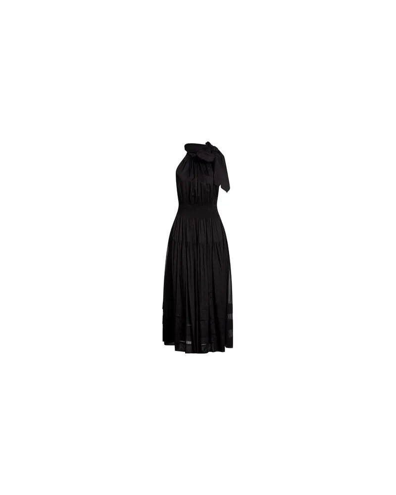MEIMEIJ KLEIDER - Maxi-Kleiderauf YOOX.COM Schwarz