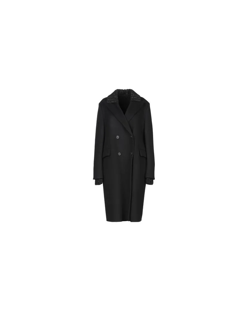 Ermanno Scervino JACKEN & MÄNTEL - Mäntelauf YOOX.COM Schwarz