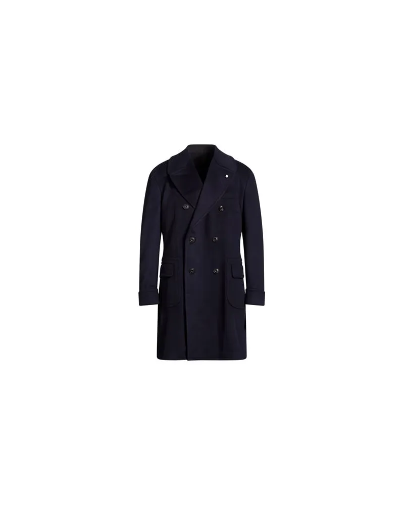 Luigi Bianchi Mantova JACKEN & MÄNTEL - Mäntelauf YOOX.COM Nachtblau