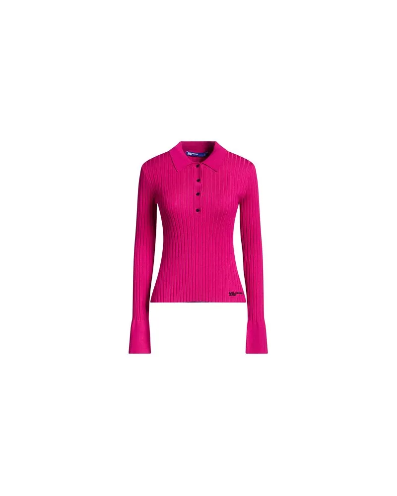 Karl Lagerfeld STRICKWAREN - Pulloverauf YOOX.COM Magenta