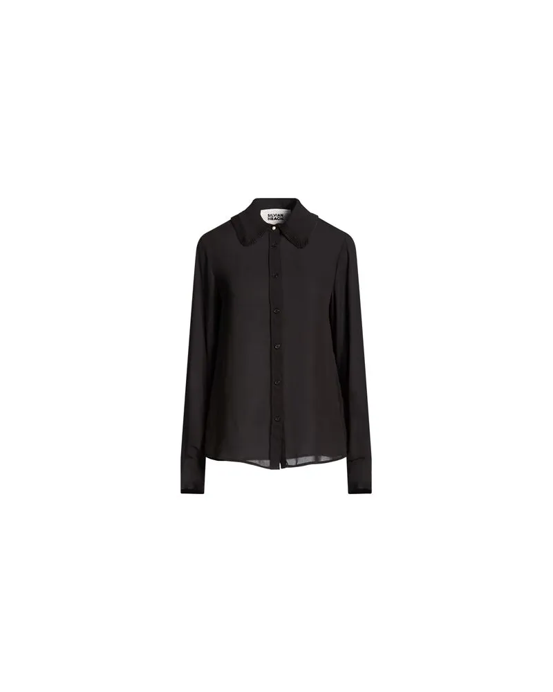 Silvian Heach TOPS - Hemdenauf YOOX.COM Schwarz