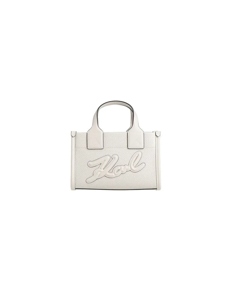 Karl Lagerfeld TASCHEN - Handtaschenauf YOOX.COM Hellgrau