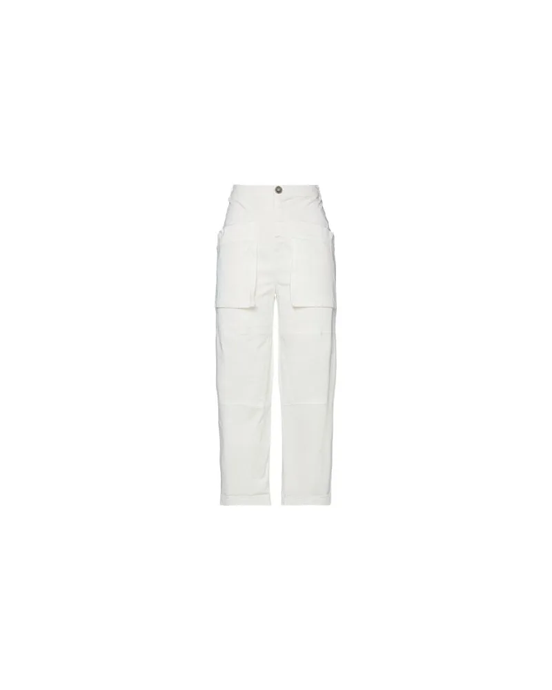 Manila Grace HOSEN & RÖCKE - Hosenauf YOOX.COM Elfenbein