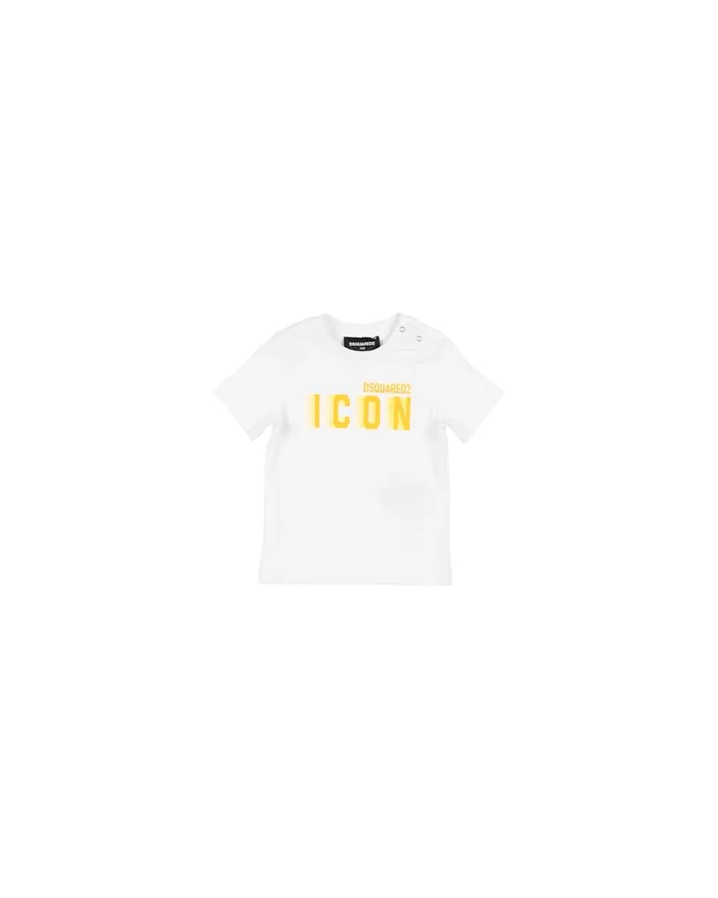Dsquared2 ICON - TOPS - T-shirtsauf YOOX.COM Weiß