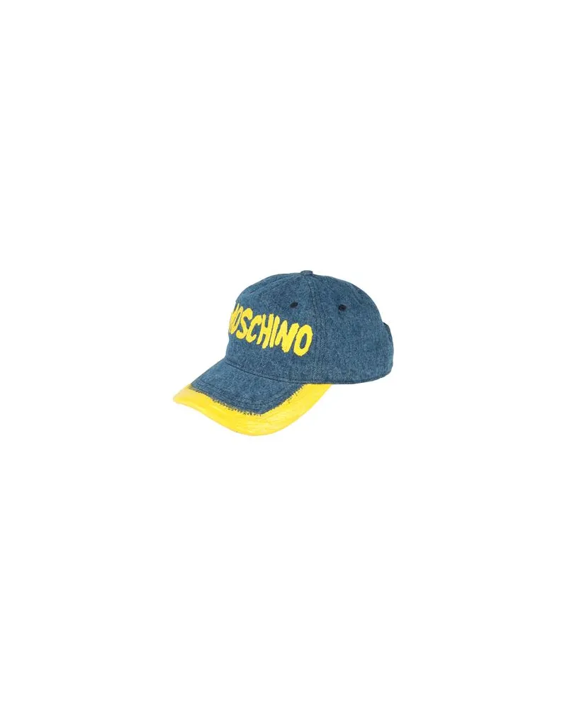 Moschino ACCESSOIRES - Mützen & Hüteauf YOOX.COM Blau