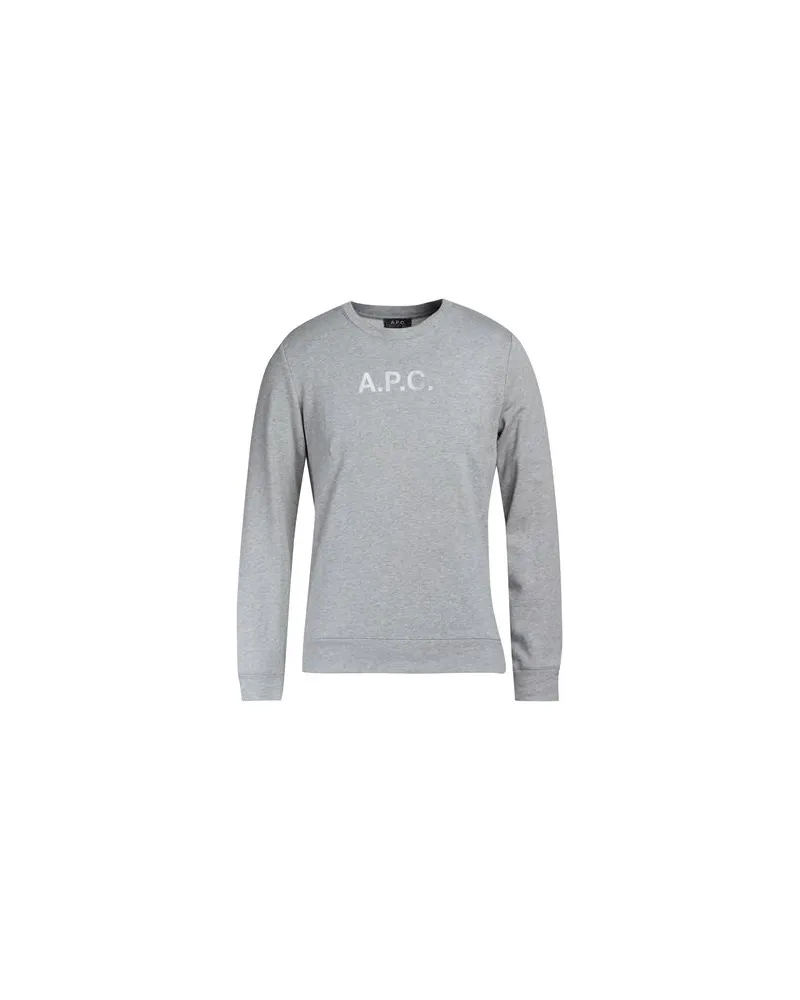 A.P.C. TOPS - Sweatshirtsauf YOOX.COM Hellgrau