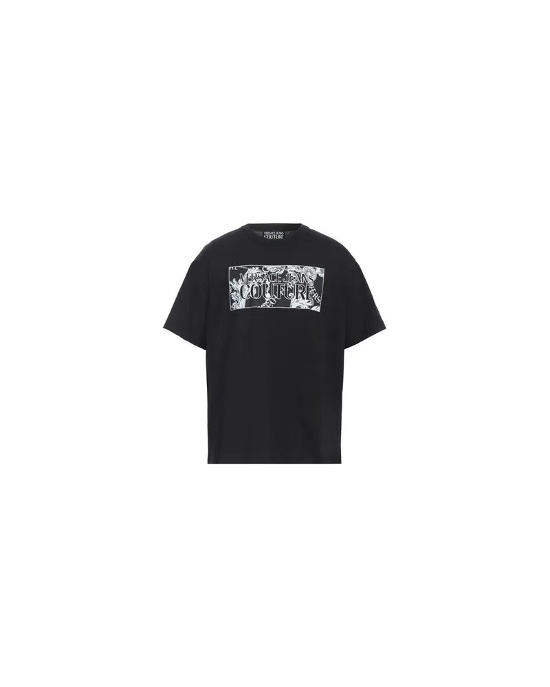 Versace Jeans TOPS - T-shirtsauf YOOX.COM Schwarz