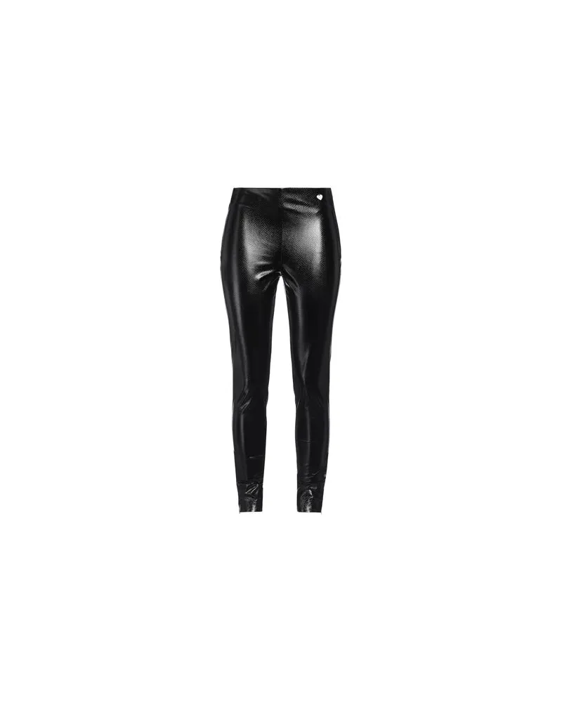 My Twin Twinset HOSEN & RÖCKE - Hosenauf YOOX.COM Schwarz