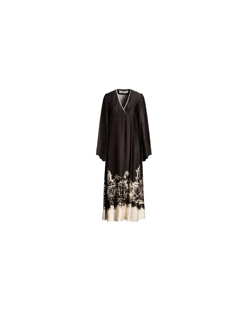 SHIRTAPORTER KLEIDER - Midi-Kleiderauf YOOX.COM Schwarz