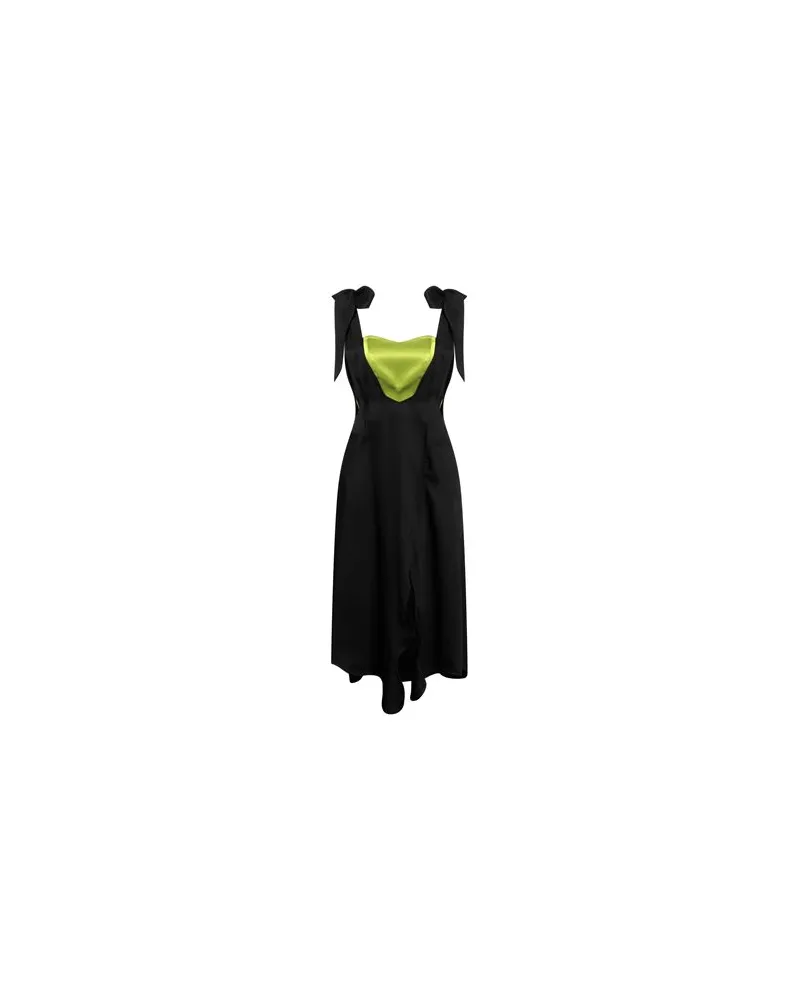 LIYA KLEIDER - Midi-Kleiderauf YOOX.COM Schwarz