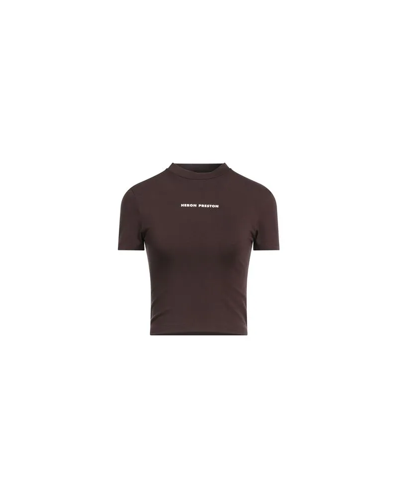 Heron Preston TOPS - T-shirtsauf YOOX.COM Braun