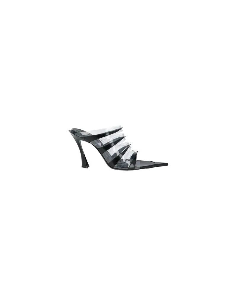 Thierry Mugler SCHUHE - Sandalenauf YOOX.COM Schwarz