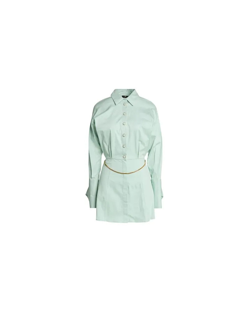 Elisabetta Franchi KLEIDER - Mini-Kleiderauf YOOX.COM Himmelblau