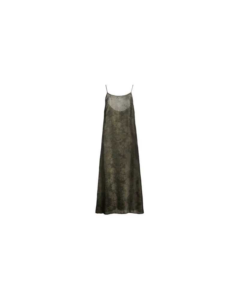 Uma Wang KLEIDER - Midi-Kleiderauf YOOX.COM Militärgrün
