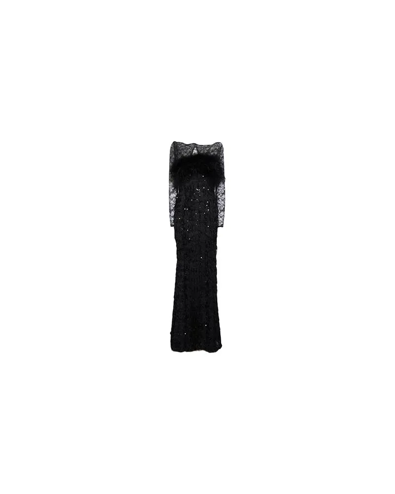 W Les Femmes By Babylon KLEIDER - Maxi-Kleiderauf YOOX.COM Schwarz