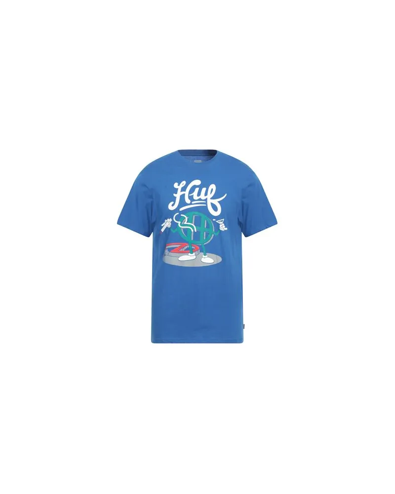 HUF TOPS - T-shirtsauf YOOX.COM Blau