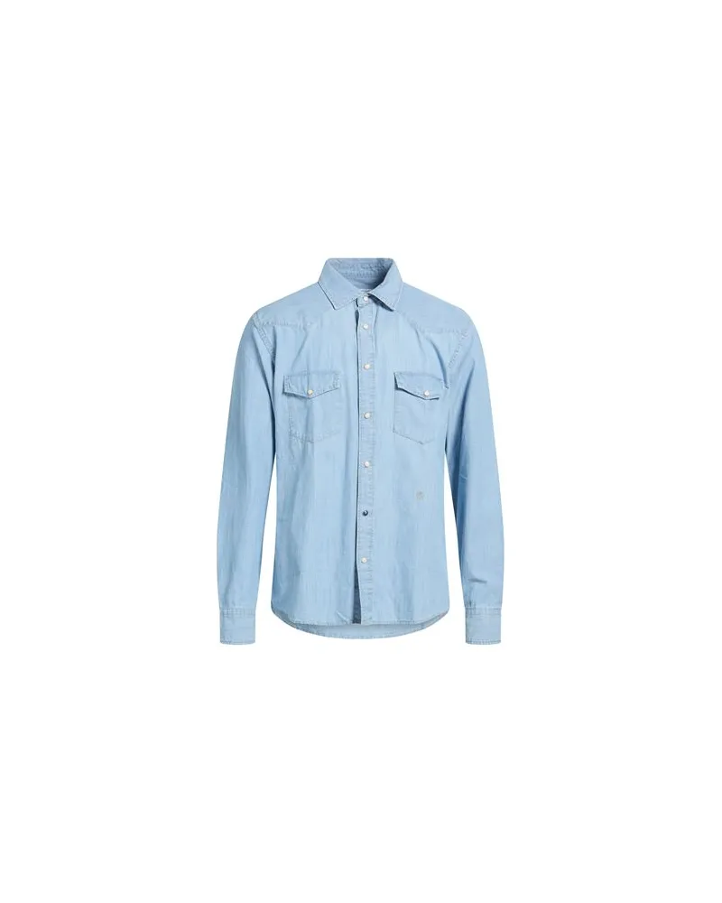 Jacob Cohën TOPS - Jeanshemdenauf YOOX.COM Blau