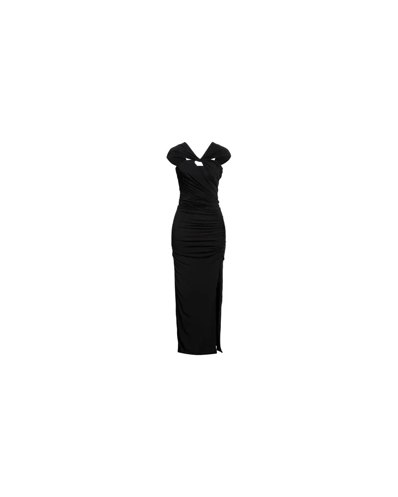 Federica Tosi KLEIDER - Maxi-Kleiderauf YOOX.COM Schwarz