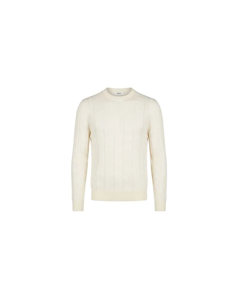 Bally STRICKWAREN - Pulloverauf YOOX.COM Cremeweiß