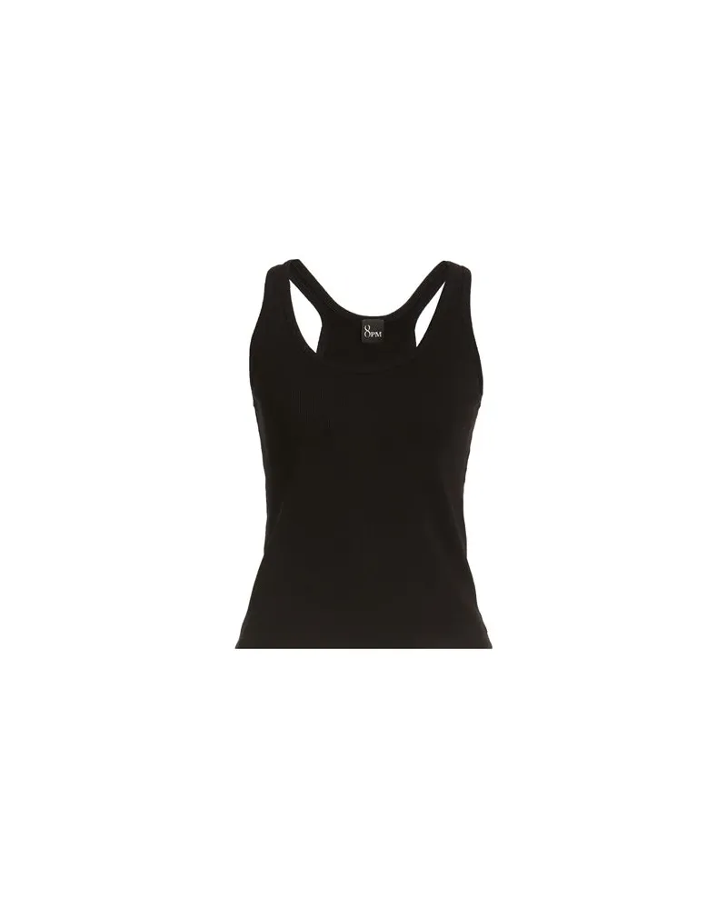 8PM TOPS - Tank Topsauf YOOX.COM Schwarz