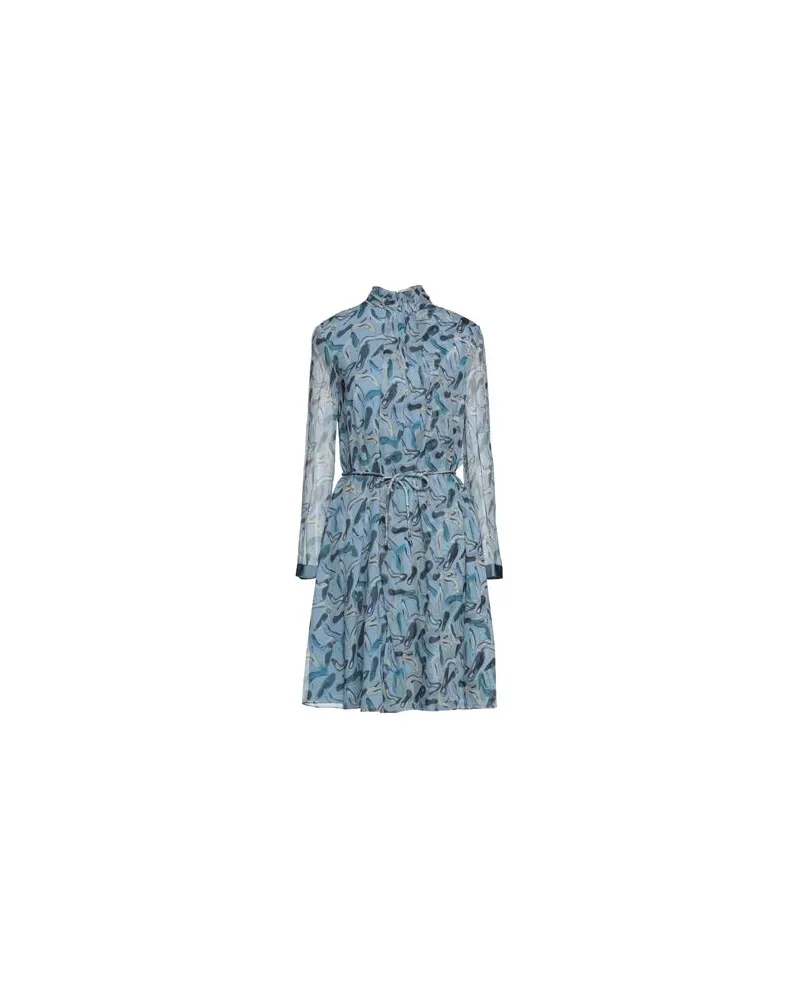 Emporio Armani KLEIDER - Midi-Kleiderauf YOOX.COM Himmelblau