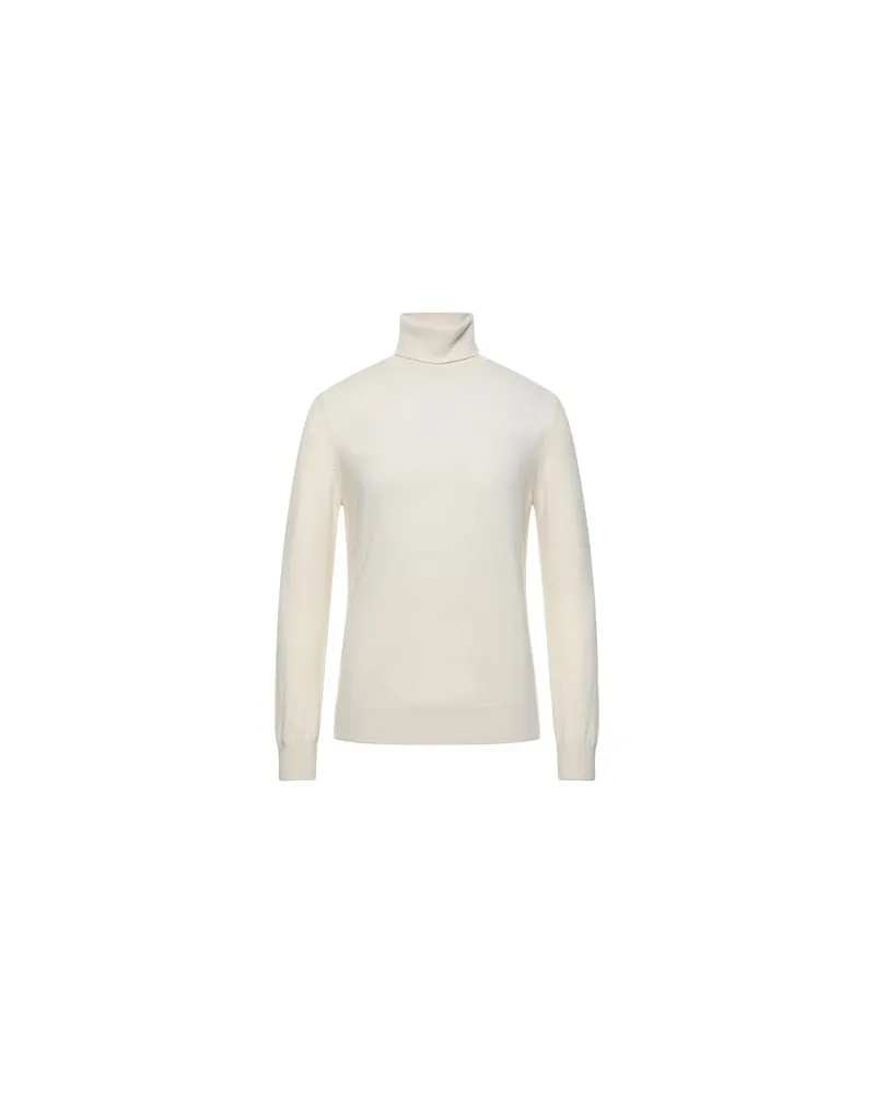 Malo STRICKWAREN - Rollkragenpulloverauf YOOX.COM Elfenbein