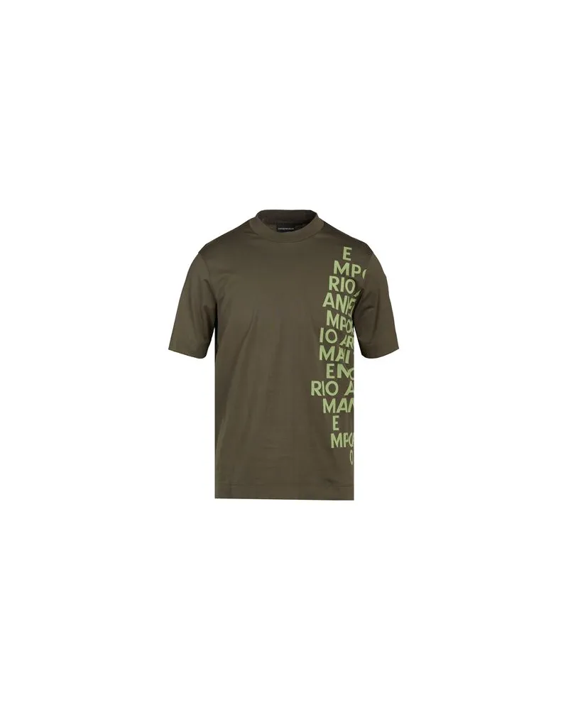 Emporio Armani TOPS - T-shirtsauf YOOX.COM Dunkelgrün