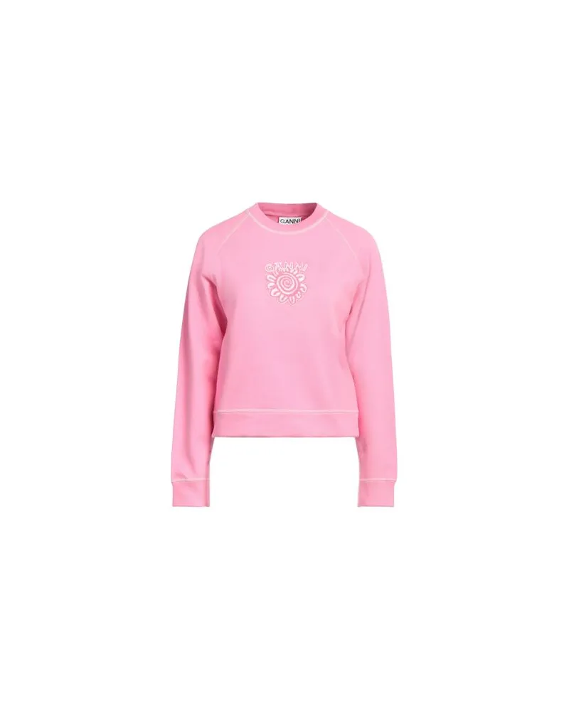 Ganni TOPS - Sweatshirtsauf YOOX.COM Rosa