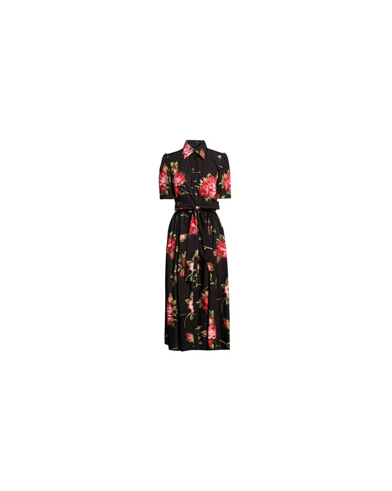 Dolce & Gabbana KLEIDER - Midi-Kleiderauf YOOX.COM Schwarz