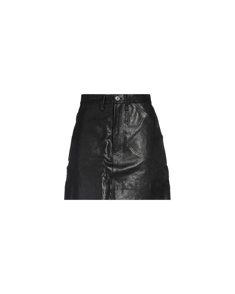 RE/DONE HOSEN & RÖCKE - Miniröckeauf YOOX.COM Schwarz
