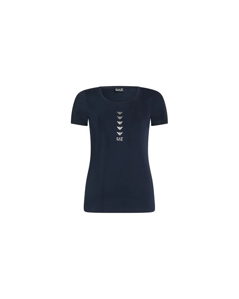 EA7 TOPS - T-shirtsauf YOOX.COM Marineblau