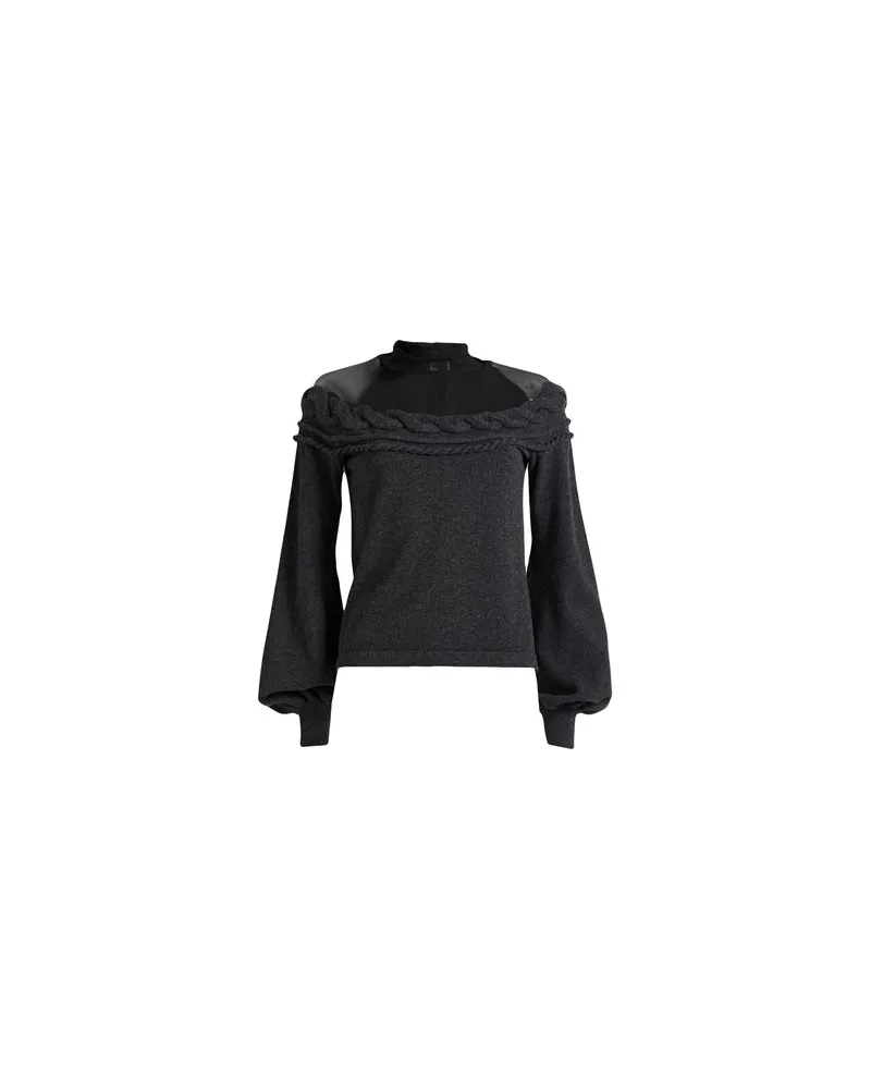 Alberta Ferretti STRICKWAREN - Rollkragenpulloverauf YOOX.COM Braungrau