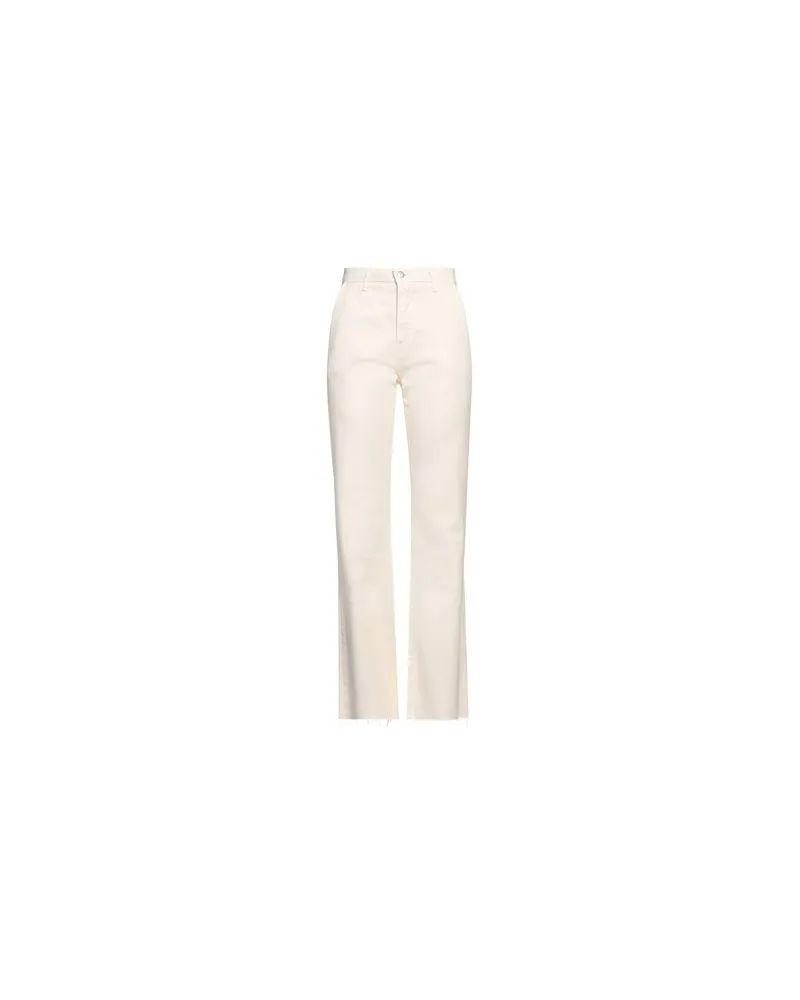 HAVEONE HOSEN & RÖCKE - Jeanshosenauf YOOX.COM Elfenbein