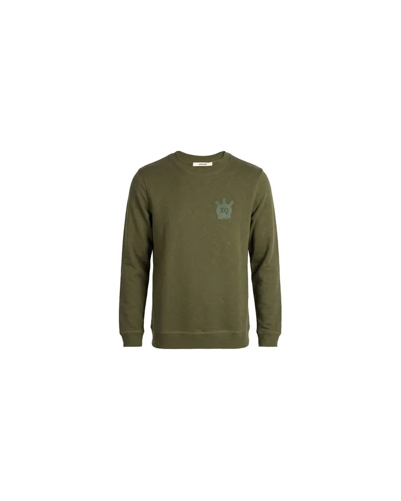 Zadig & Voltaire TOPS - Sweatshirtsauf YOOX.COM Militärgrün
