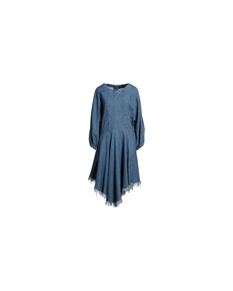 Actitude by Twinset KLEIDER - Mini-Kleiderauf YOOX.COM Blau