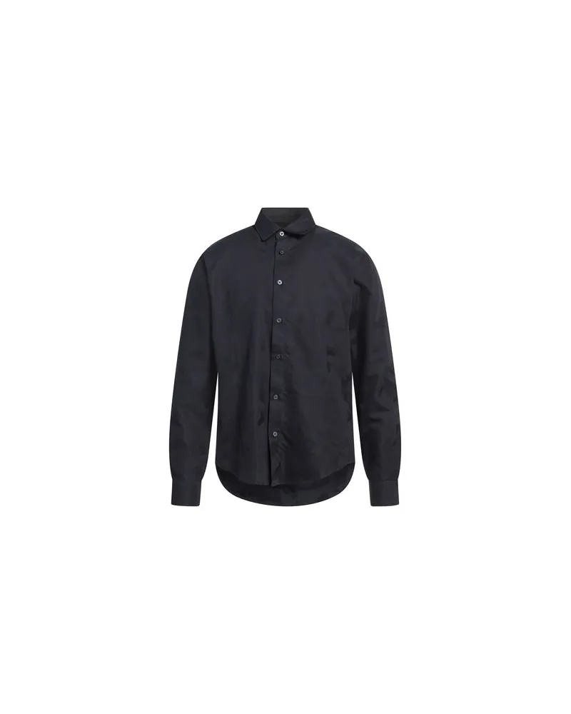 Armani Exchange TOPS - Hemdenauf YOOX.COM Nachtblau