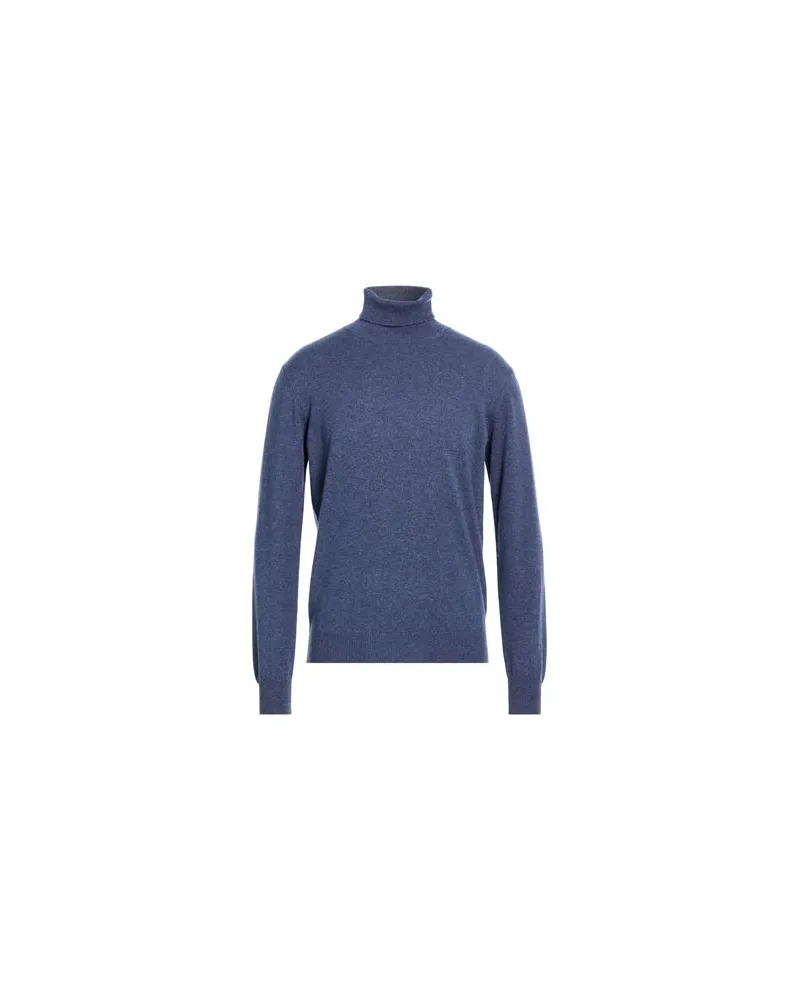 Filippo de Laurentiis STRICKWAREN - Rollkragenpulloverauf YOOX.COM Marineblau