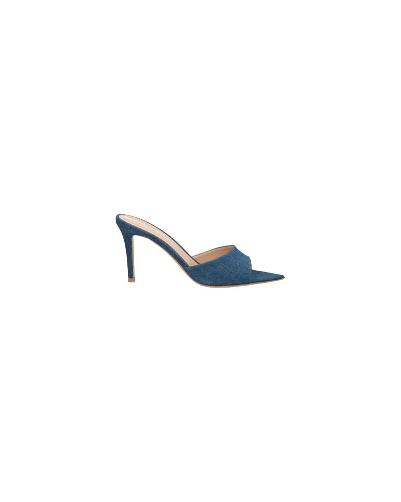 Gianvito Rossi SCHUHE - Sandalenauf YOOX.COM Blau