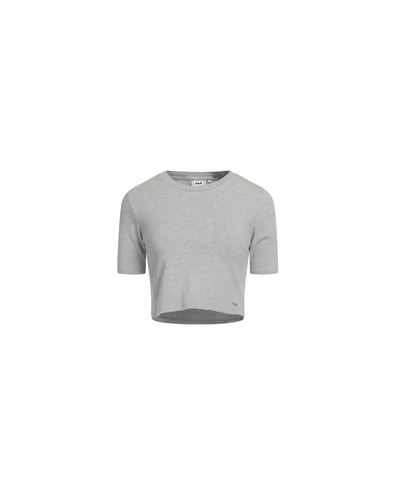 Fila TOPS - T-shirtsauf YOOX.COM Hellgrau