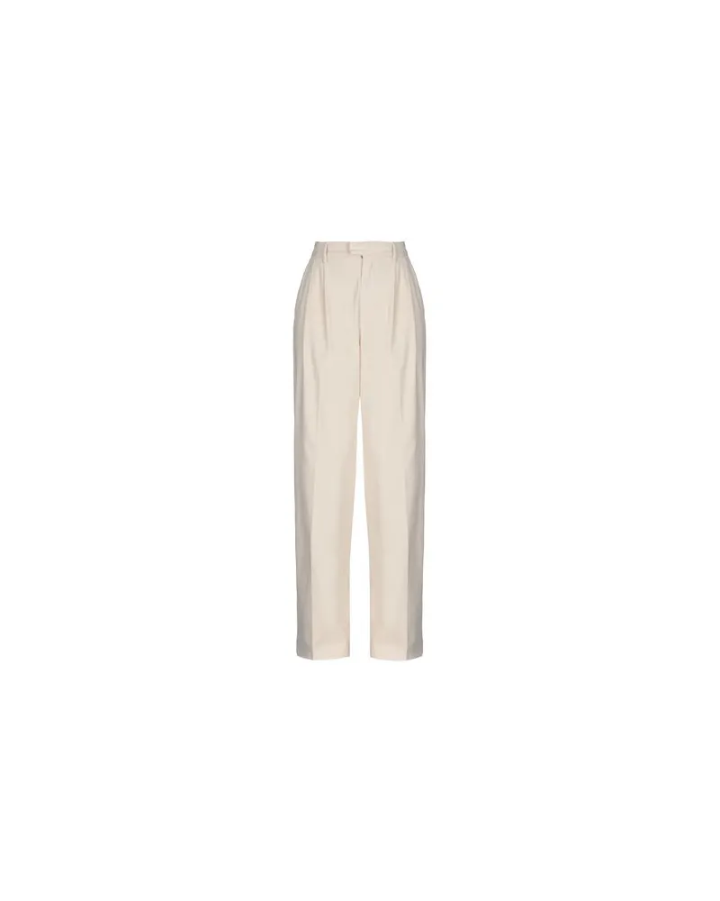 Roy Roger's HOSEN & RÖCKE - Hosenauf YOOX.COM Elfenbein